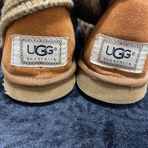 SOLD UGG SWEATER BAILEY BUTTON BOOTS